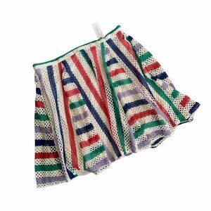 NWT Eva Franco Anthropologie Crocheted French Quarter Skirt 10